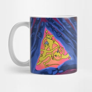 dazzling cascade hands illust poster Mug